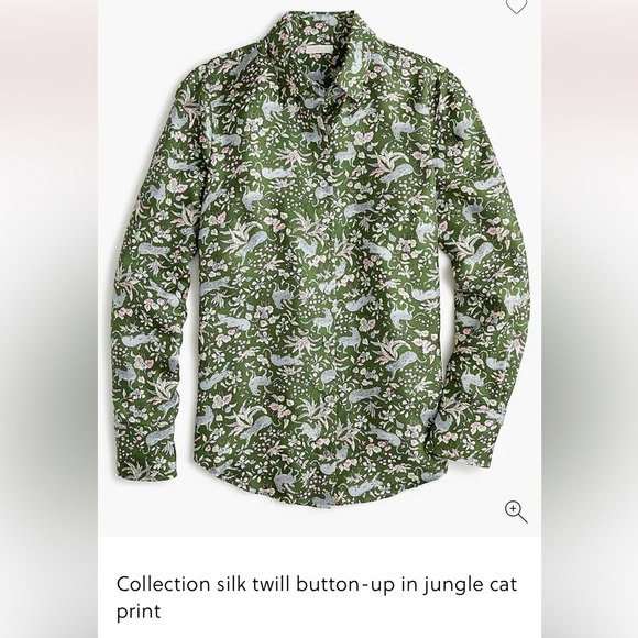 J. Crew Collection Tops - Luxurious J. Crew Collection Silk Twill Blouse